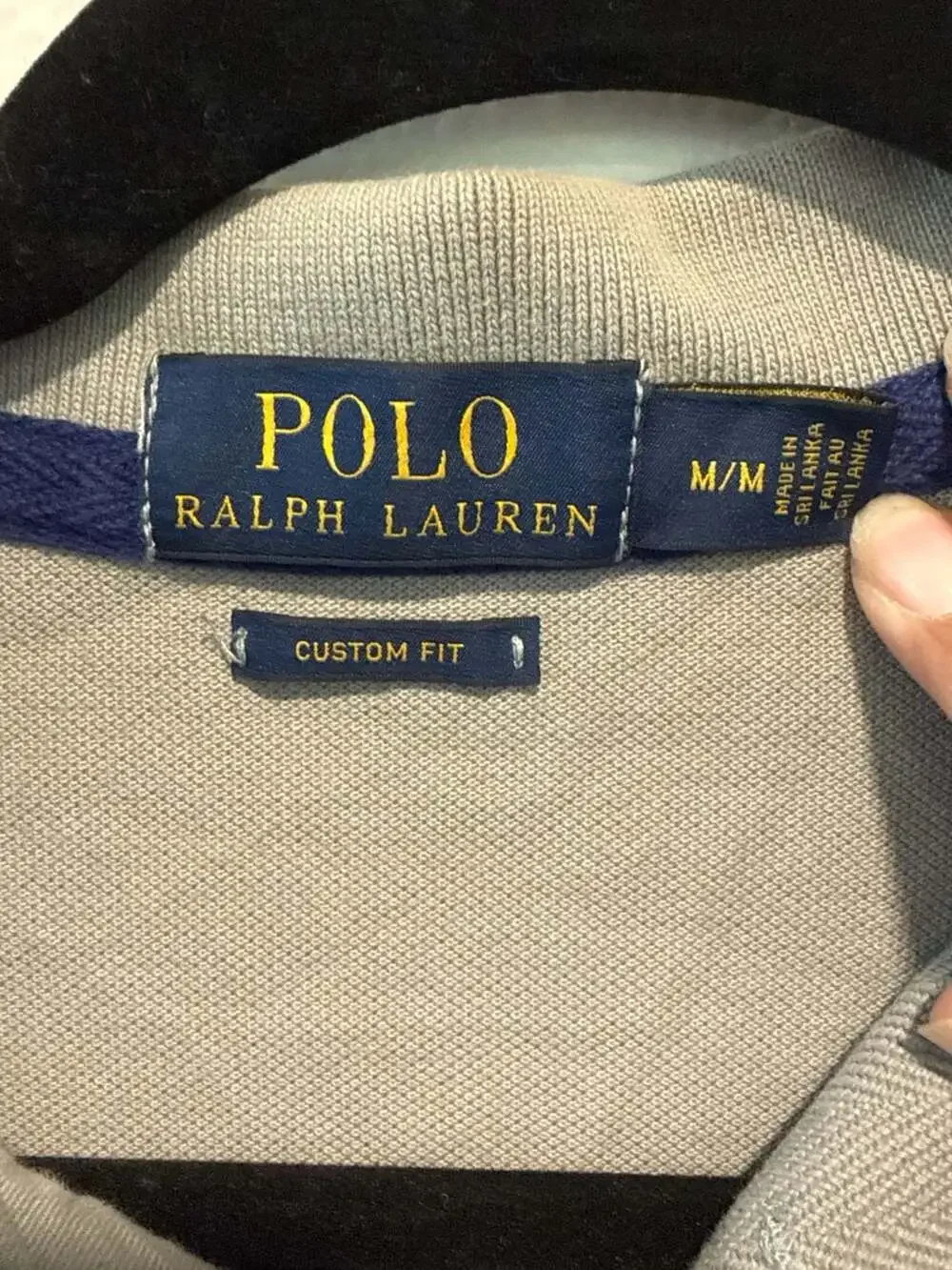 Polo Ralph Lauren County Riders & Jockey Club Big Pony Polo Shirt Grey Size M - Picture 4 of 7